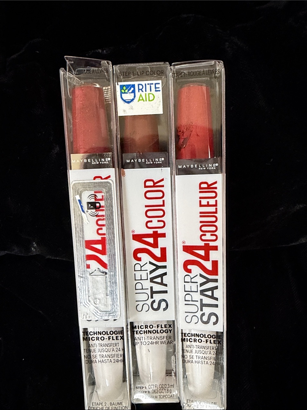 Maybelline SuperStay 24 Color Lipstick Trio - Peachy Pink Shades